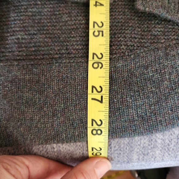 Design History Cashmere Hoodie Leather Patch Elbows - Picture 10 of 16